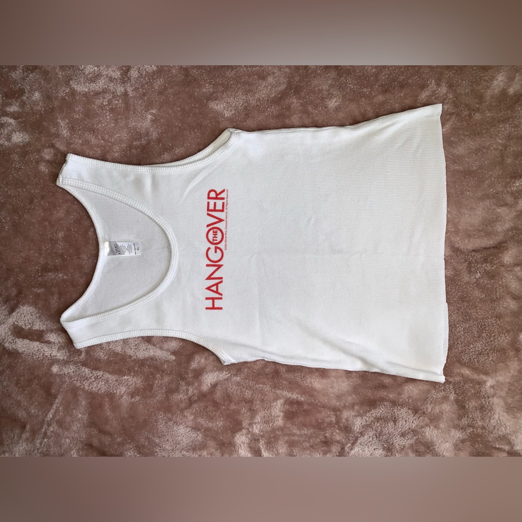 The Hangover White Tank Top The Hangover White Tank Top